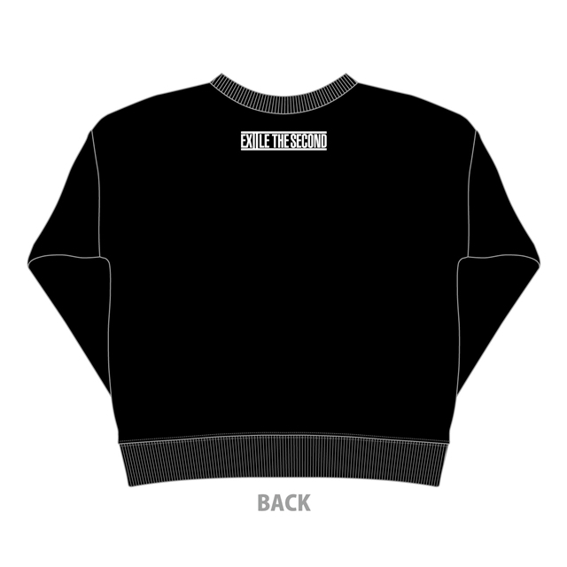 EXILE THE SECOND LIVE スウェット EXILE THE SECOND PERFECT LIVE スパンコールスウェット(BLACK/M