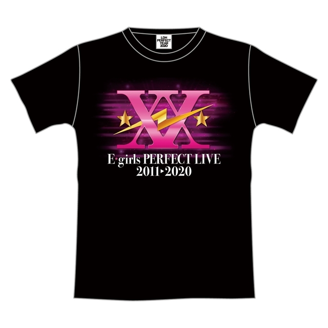 E-girls PERFECT LIVE ツアーTシャツ(M)/ IMAGINATION : E-girls