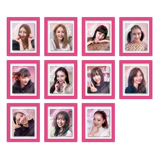E-girls PERFECT LIVE アートフレームスタンドバッジ~#smileforegirls E-girls PERFECT LIVE アートフレームスタンドバッジ~#smileforegirls