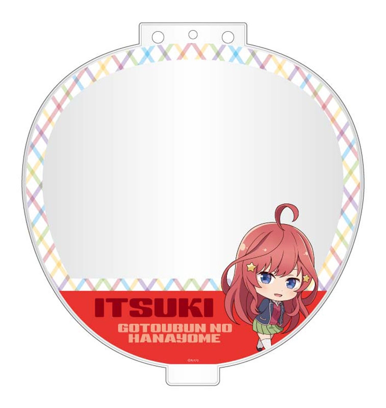 五等分の花嫁 色紙 うちわ 五等分の花嫁 ∽ 7月28日よりクリアうちわの入場者特典第2弾を配布!
