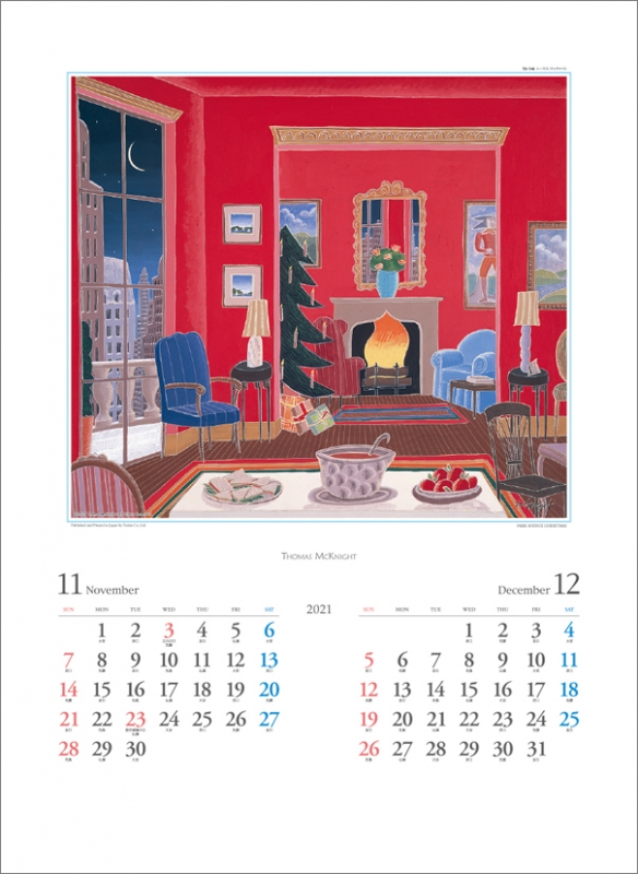 トーマス マックナイト 21年カレンダー 21年カレンダー Hmv Books Online 21cl10