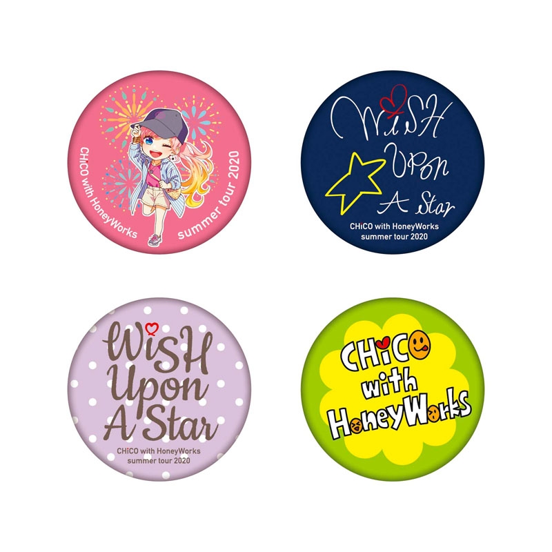 Wish Upon A Star スペシャル缶バッジ 全4種のうちランダム1種 ランダムで当たり付き 本人直筆サイン入り Chico With Honeyworks Hmv Books Online Lp