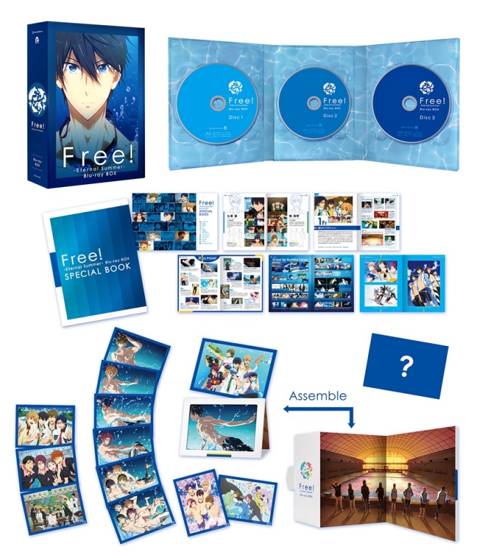 正規品】 Free! セット BOX Blu-ray 初回限定版 1～2期 - DVD 