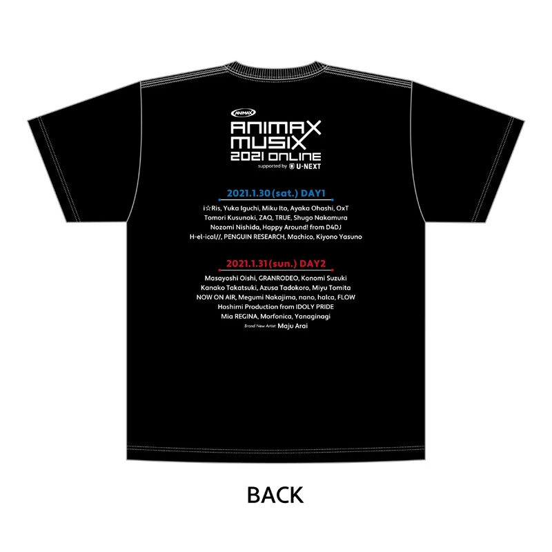 Tシャツ XL / ANIMAX MUSIX 2021 ONLINE : ANIMAX MUSIX 2021 ONLINE