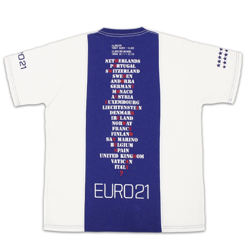 ブルー(LL)Tシャツ 水曜どうでしょう EURO21 : 水曜どうでしょう 