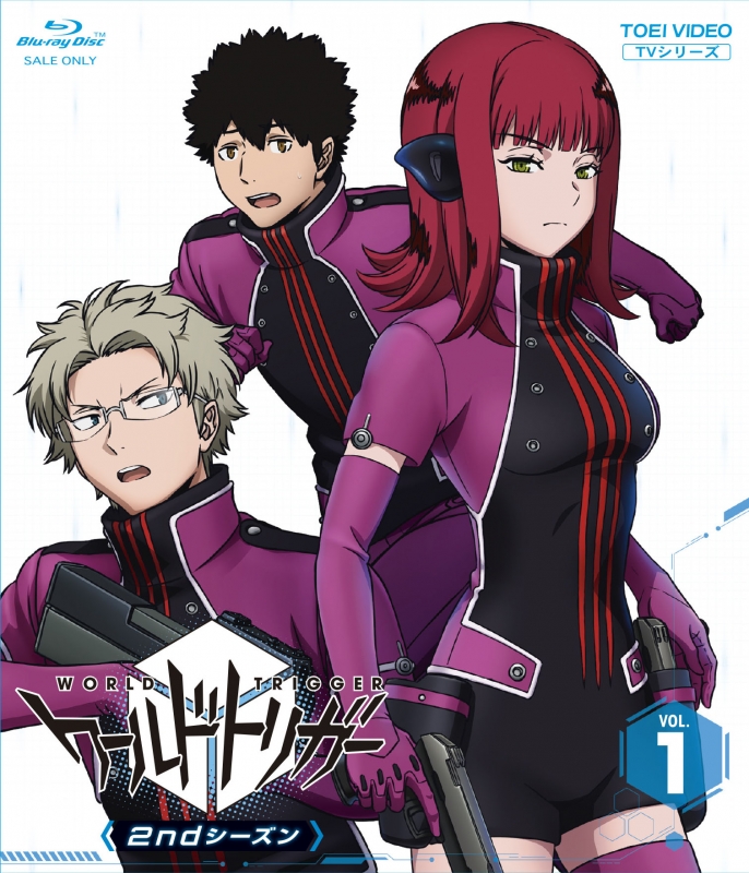 World Trigger Season 1 and 2 Volume 1 to 75 DVD Set English