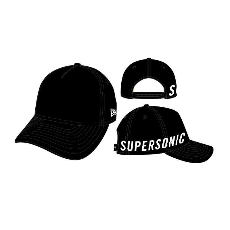 SUPERSONIC×NEW ERA 特製サイド刺繍キャップ : SUPERSONIC（スーパー