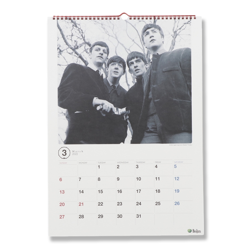 ザ・ビートルズ 公式カレンダー2022(Calendar) : The Beatles 