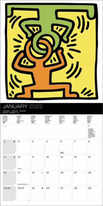 キースヘリング（輸入版） / 2022年カレンダー : Keith Haring (Art