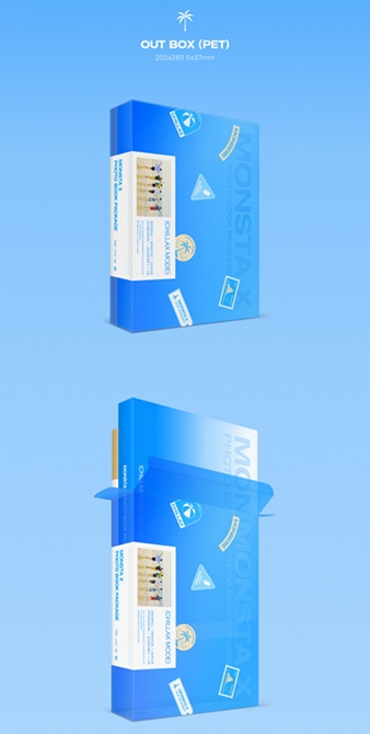 2021 MONSTA X PHOTO BOOK PACKAGE [CHILLAX MODE]（＋DVD