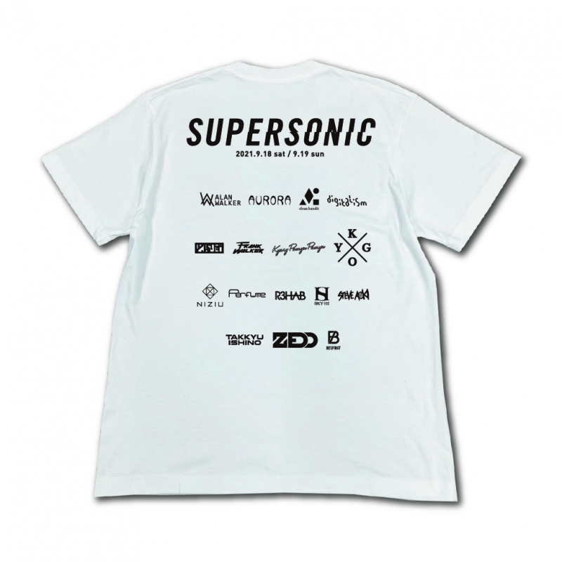 スーパーソニック SUPERSONIC2021 Tシャツ tic-guinee.net