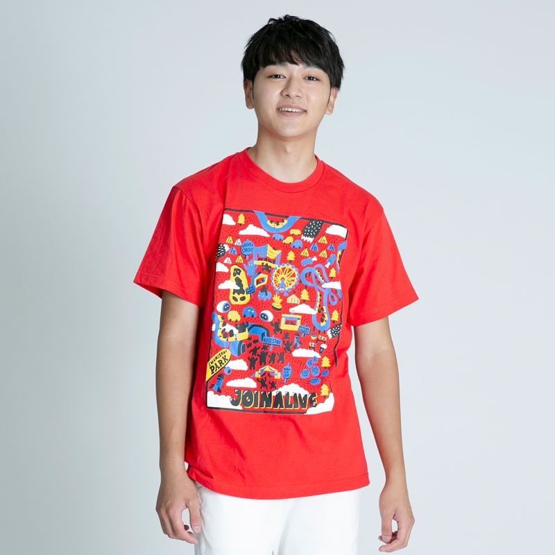 えんじょいん！Tシャツ(レッド/XL) : JOIN ALIVE | HMV&BOOKS online