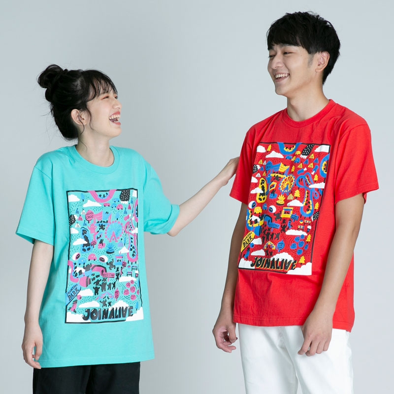 えんじょいん！Tシャツ(レッド/XL) : JOIN ALIVE | HMV&BOOKS online