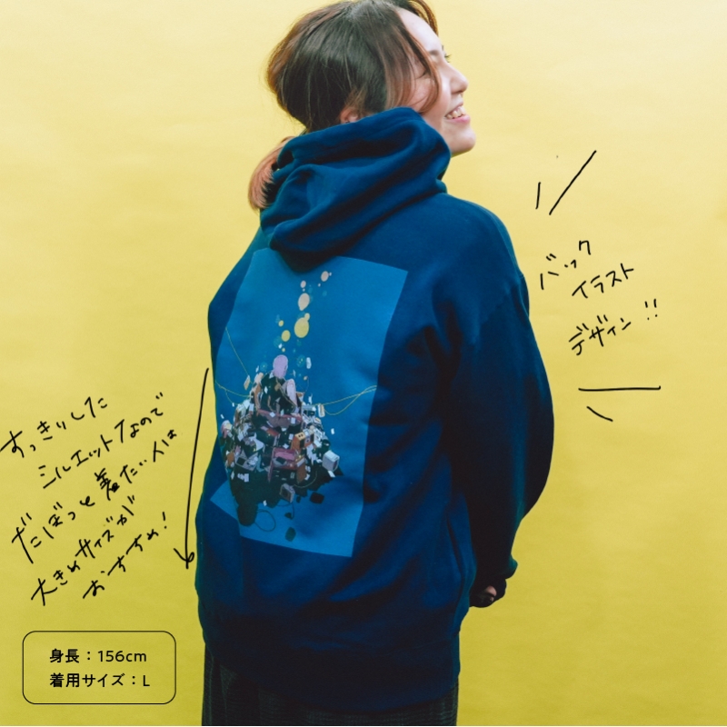 ダイスケリチャード 夜の少女 パーカー ネイビー Xxl オールナイトニッポン 55周年記念公演 あの夜を覚えてる Hmv Books Online Ann55th34