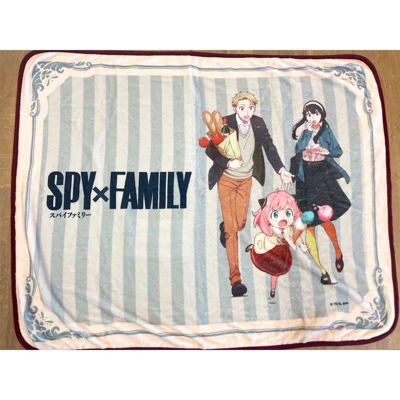 SPY×FAMILY プレミアム巾着付きブランケット スパイファミリー ロイド