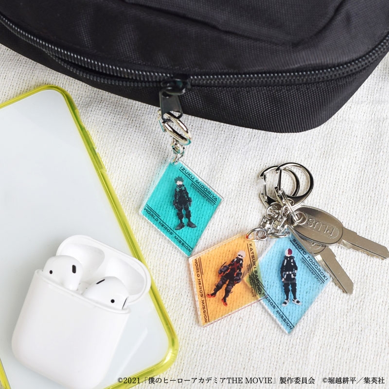 トレーディングカラーアクリルキーホルダー -劇場版ver.-（7個