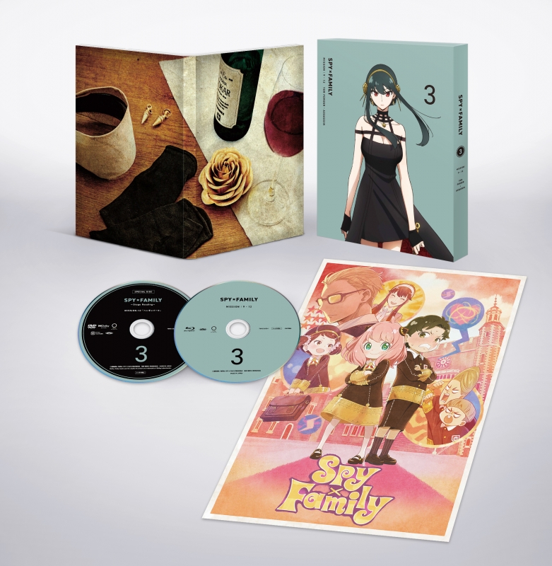 描き下ろし缶バッジ4個セットSPY×FAMILY 初回生産限定版 Blu-ray 全6巻セット BOX付