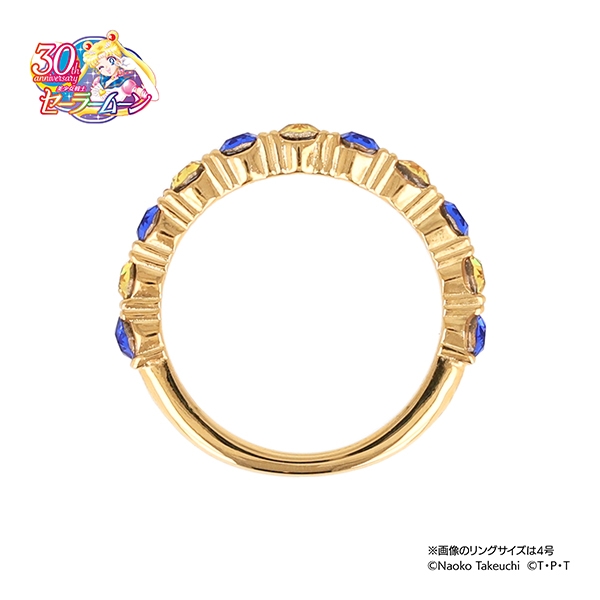 セーラームーン　戦士技リング　ウラヌス 30th Anniversary ハーフエタニティリング（11号） セーラー