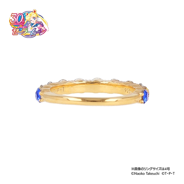 セーラーヴィーナス ハーフエタニティリング 30th Anniversary ハーフエタニティリング（11号） セーラー