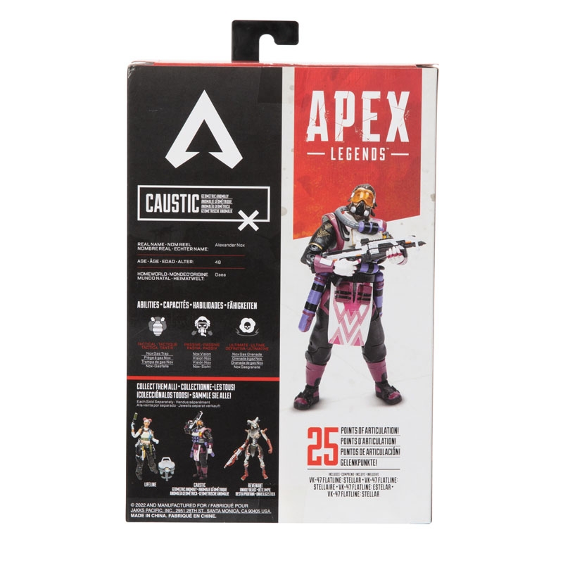 6インチフィギュア コースティック(幾何学的異常)/ Apex Legends