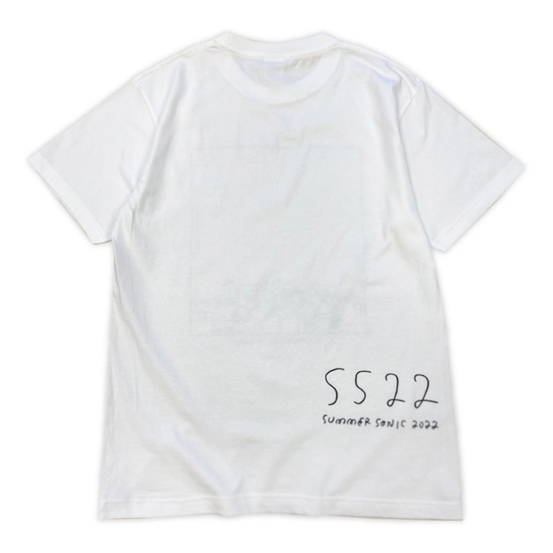 サマソニ × Yu Nagaba Tシャツ L ホワイト : SUMMER SONIC | HMV&BOOKS