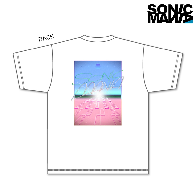 SONICMANIA×YOSHIROTTEN コラボTシャツ S ホワイト : SUMMER SONIC