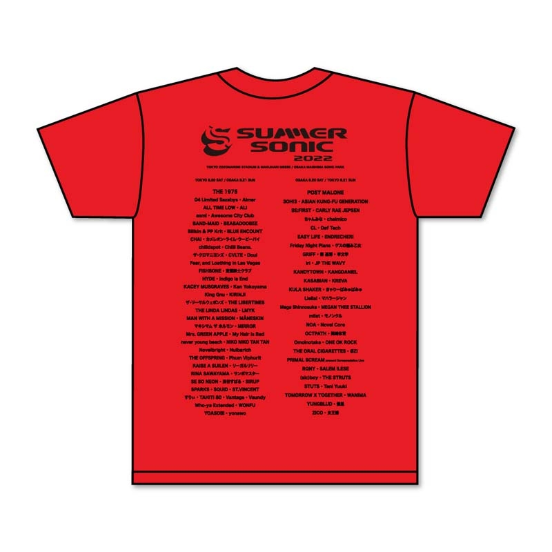 THE1975 Tシャツ サマソニ 2022 未使用（サマーソニック 2022