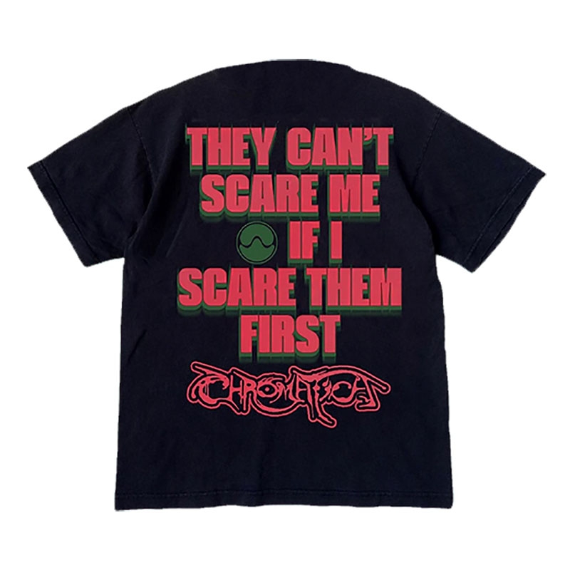 SCARE TEE BLACK（SIZE：L） / レディー・ガガ来日記念POP UP SHOP