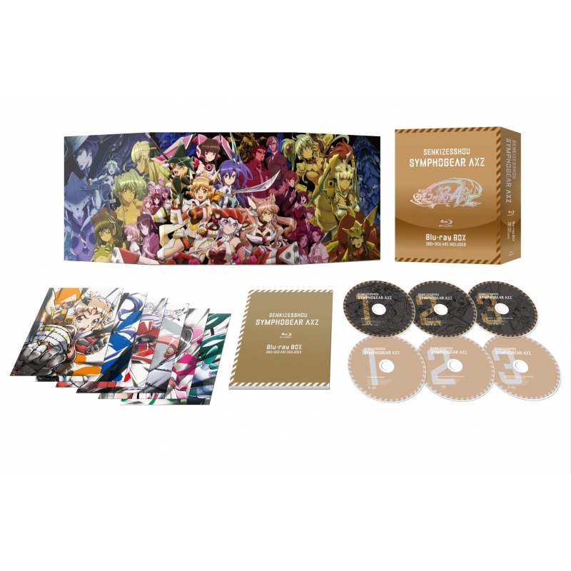 BD / TVアニメ / 戦姫絶唱シンフォギアAXZ Blu-ray BOX(Blu-ray) (3Blu 