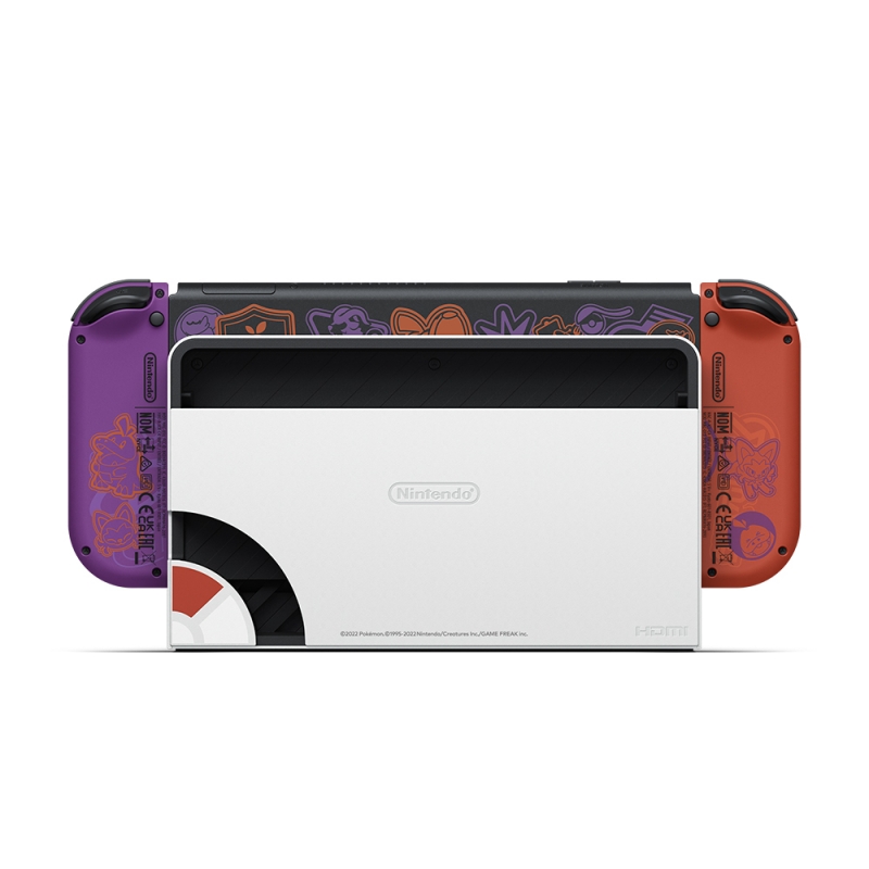 Nintendo Switch(有機ELモデル) スカーレット・バイオレット ...