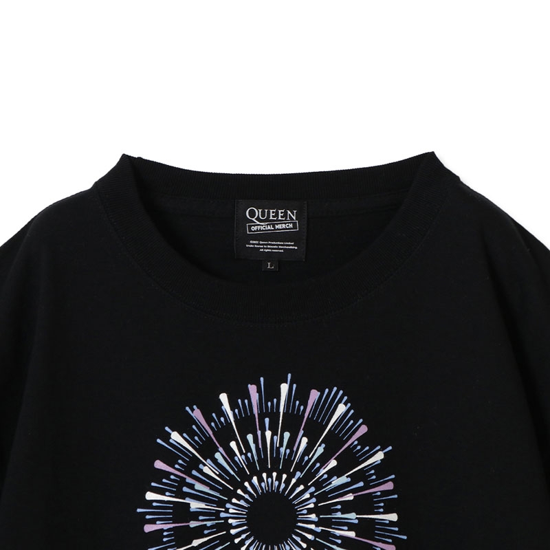 Tシャツ ブラック（SIZE：L） / QUEEN THE GREATEST FIREWORKS 2022