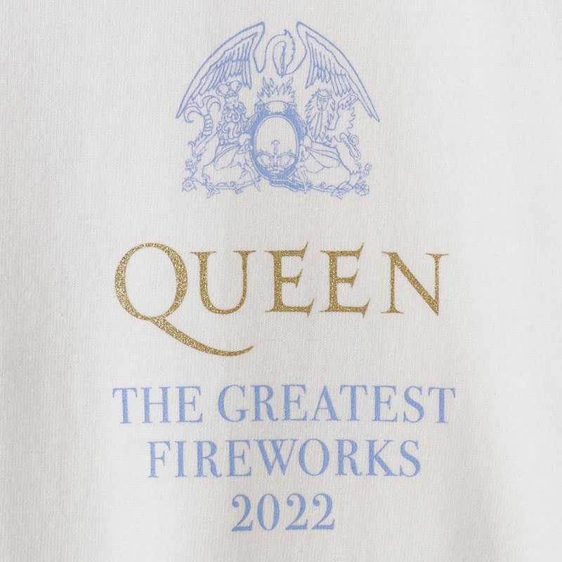 Tシャツ ホワイト（SIZE：L） / QUEEN THE GREATEST FIREWORKS 2022