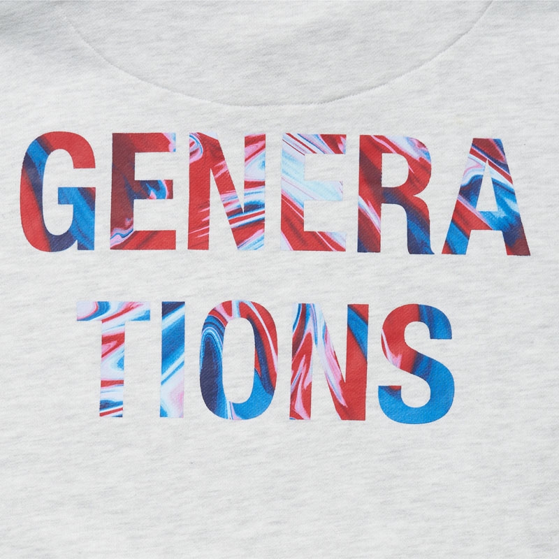 WONDER SQUARE パーカー/GRAY/L : GENERATIONS from EXILE TRIBE
