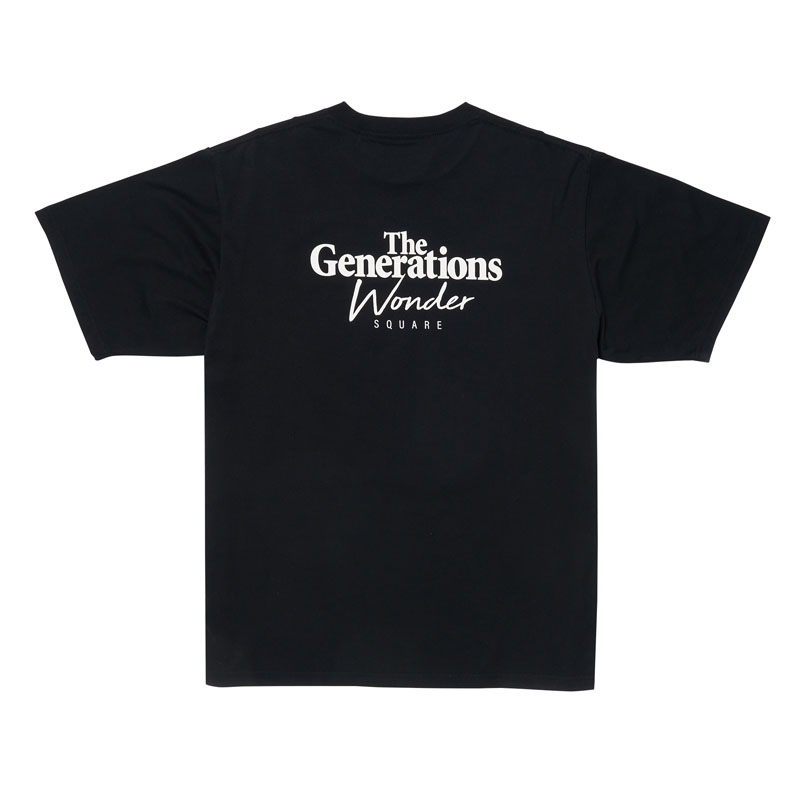 WONDER SQUARE フォトTシャツ/BLACK/S : GENERATIONS from EXILE TRIBE