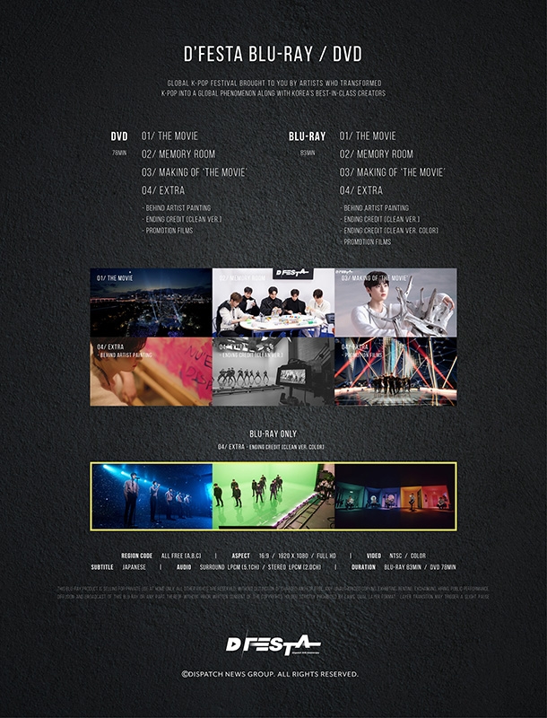 D'FESTA THE MOVIE NU'EST version/DVD : NU'EST | HMV&BOOKS online 