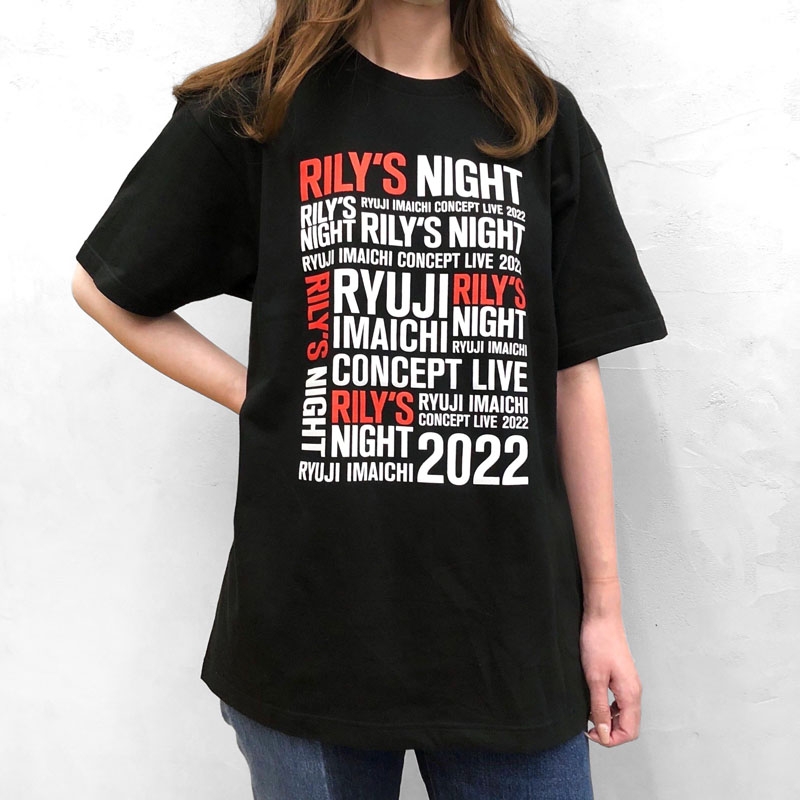 RILY'S NIGHT Tシャツ/BLACK/XL : RYUJI IMAICHI (今市隆二 