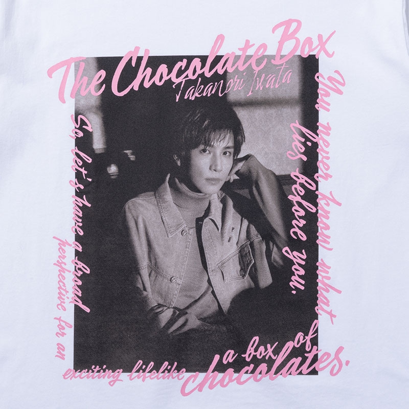 三代目 J Soul Brothers - 岩田剛典 THE CHOCOLATE BOX  Tシャツ THE CHOCOLATE BOX フォトTシャツ/WHITE/L : 岩田剛典