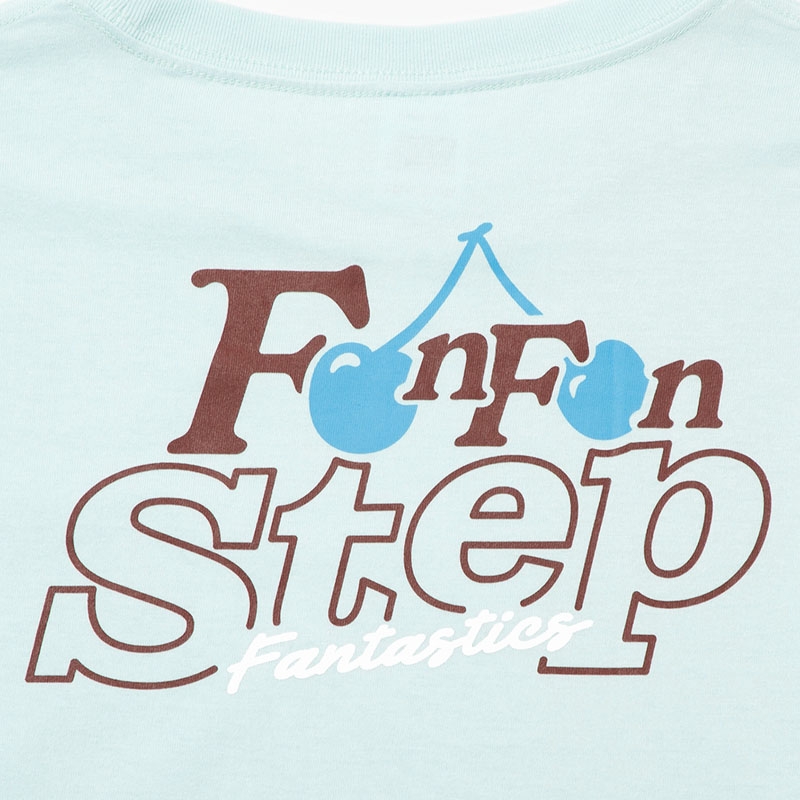 FAN FAN STEP ロングスリーブTシャツ/MINT BLUE/M : FANTASTICS from 