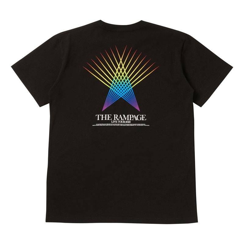 RAY OF LIGHT ツアーTシャツ/BLACK/L : THE RAMPAGE from EXILE TRIBE 