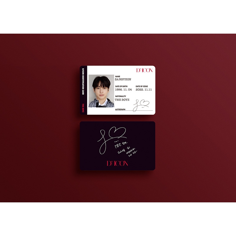 Dicon THE BOYZ「BOn voYage」SUNWOO type A《全額内金》 : THE