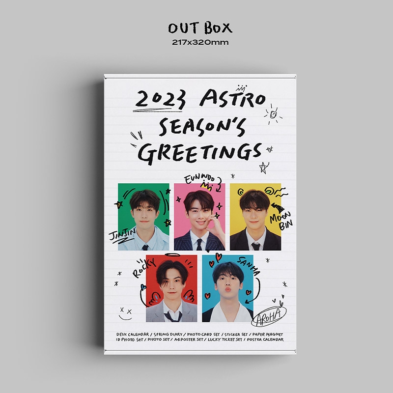 ASTRO ウヌ チャウヌ 2023 シーグリ トレカ 4枚 - K-POP・アジア