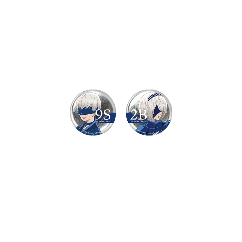 NieR:Automata 缶バッジセット ほんのひきだし ニーアオートマタ