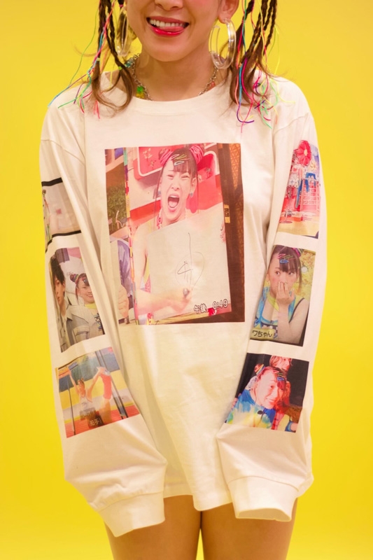 フィードバック・フィードバックA面ロングTシャツ XL : フワちゃん