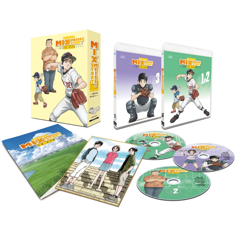 MIX 2ND SEASON Blu-ray Disc BOX Vol.2【完全生産限定版】 : MIX 