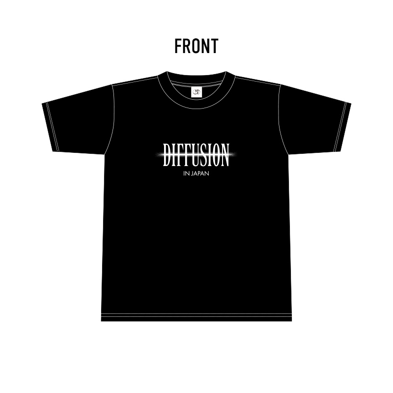 Tシャツ / 2023 MOONBIN&SANHA FAN CON TOUR : [DIFFUSION] IN JAPAN 
