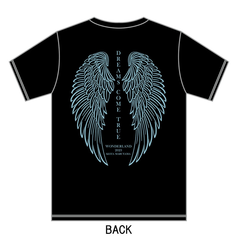 DWL2023×KEITA MARUYAMA BIG-Tシャツ M（BLACK×SAXE BLUE） / DREAMS 