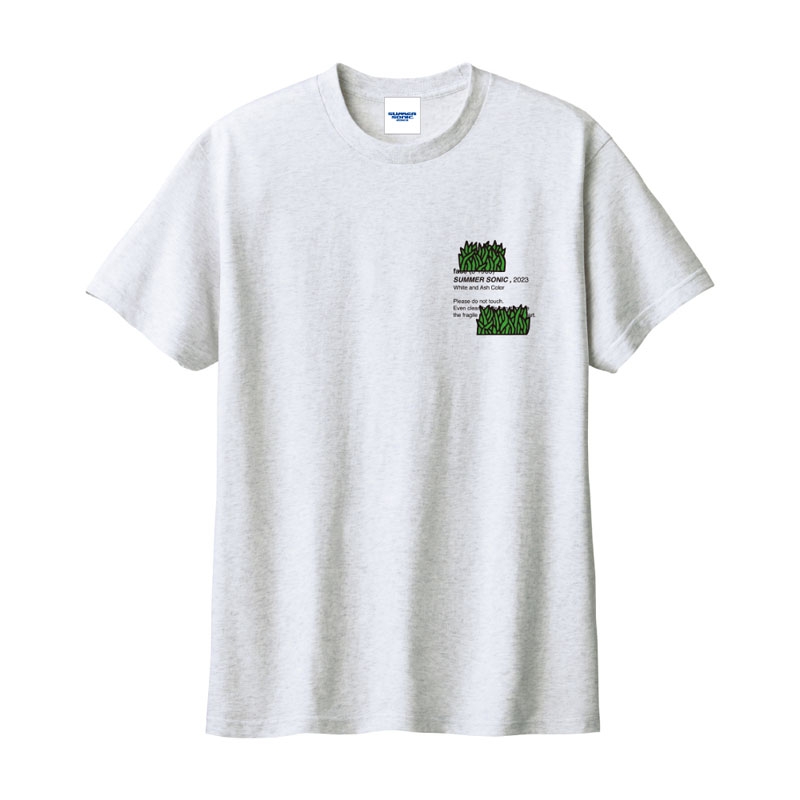SUMMER SONIC × face oka Collaboration T-Shirt B（S）アッシュ