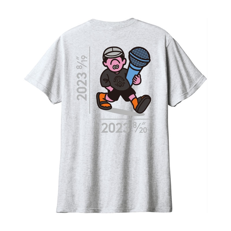 SUMMER SONIC × face oka Collaboration T-Shirt B（2XL）アッシュ : SUMMER SONIC |  HMV&BOOKS online - SS23060