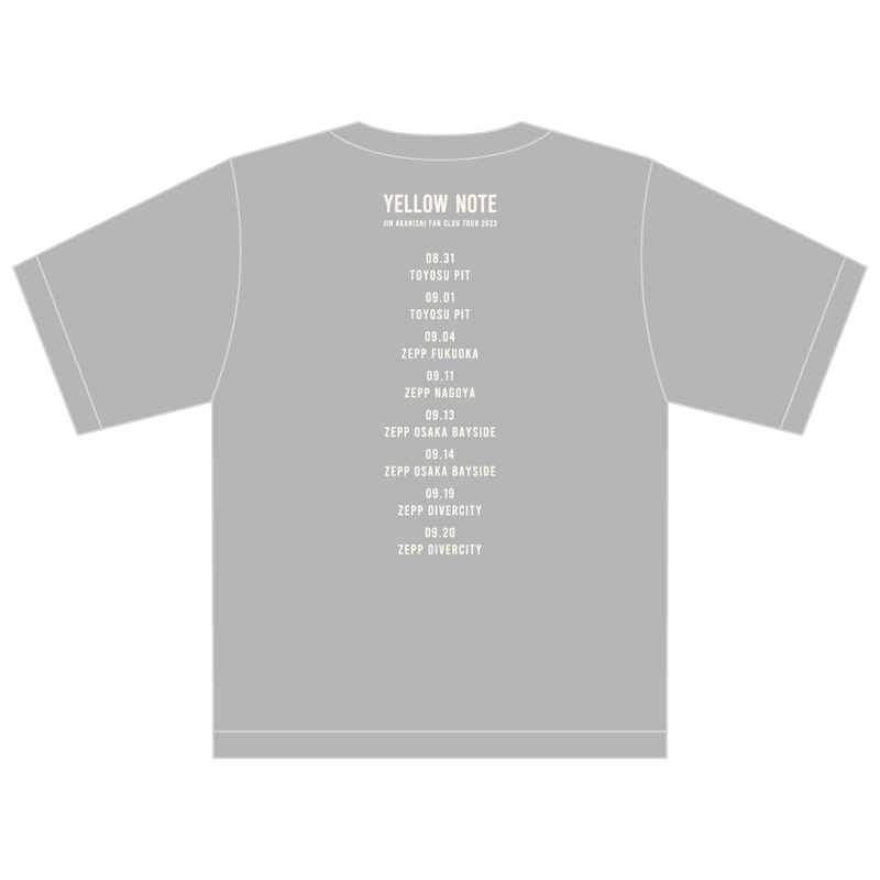 Tシャツ M / JIN AKANISHI FAN CLUB TOUR 2023 