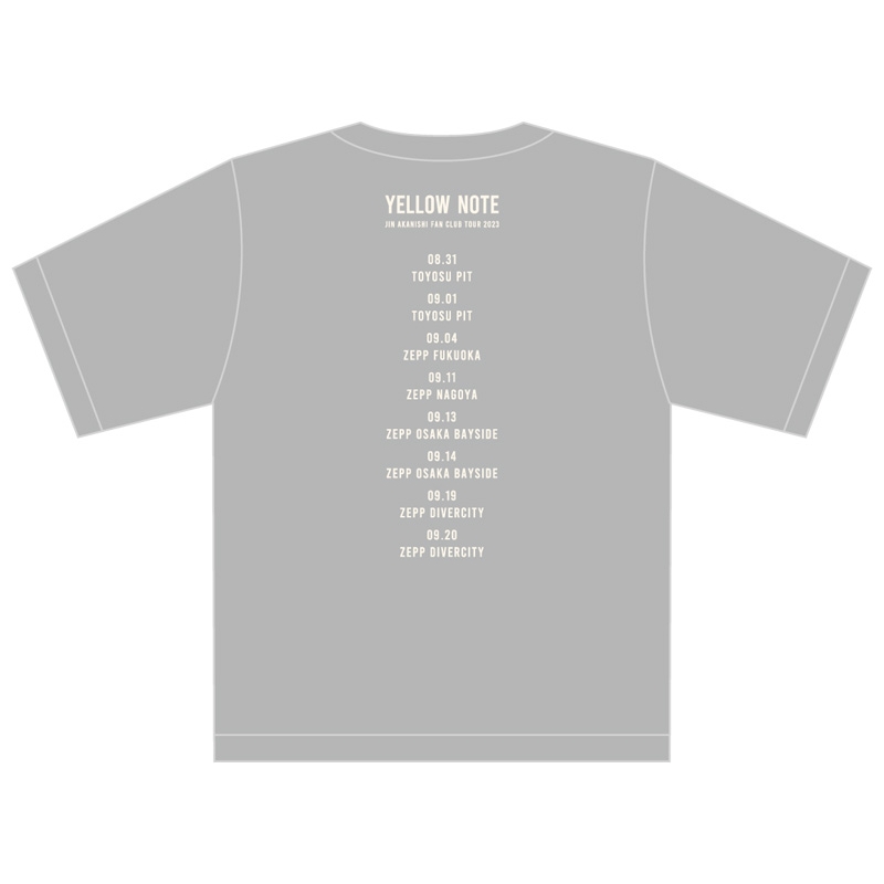 Tシャツ L / JIN AKANISHI FAN CLUB TOUR 2023 